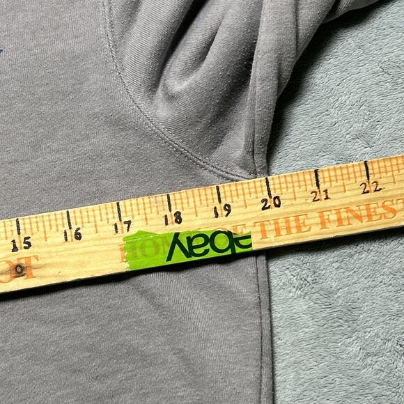 Marmot Hoodie Mens Small Hoody Mountain Pullover Gray Gym Hiking Casual - Picture 5 of 14